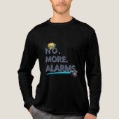 💤 Nee. Meer. Wekkers. Tri-Blend Shirt (Voorkant volledig)