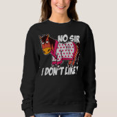 Nee, meneer, ik vind het niet leuk dat Equestrian  Trui (Voorkant)