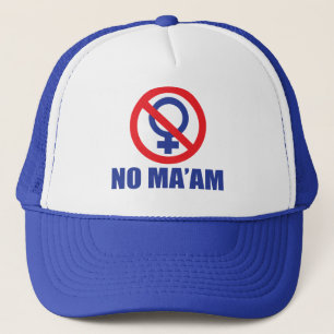 Nee mevrouw trucker pet