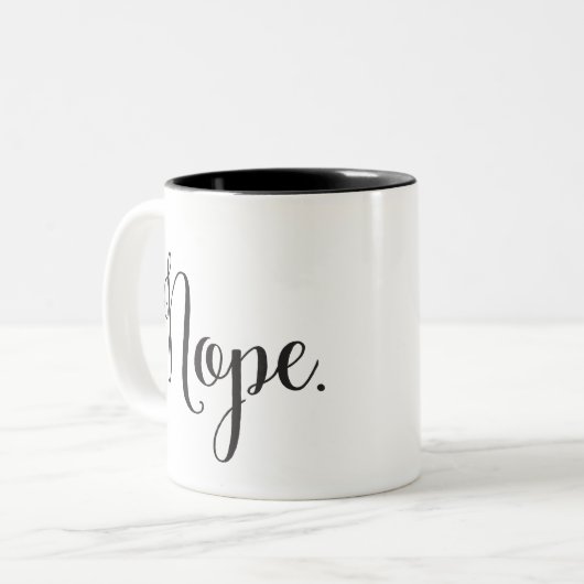 Nee. mok | Classy Script (Voorkant links)