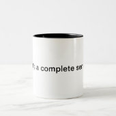 Nee, Mok. Tweekleurige Koffiemok (Center)