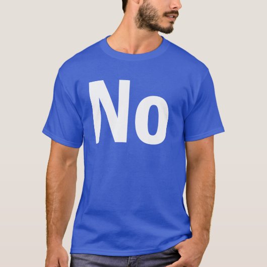 Nee Nee T-shirt (Voorkant)