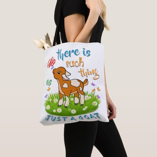 NEE, NET ALS EEN GOAT TOTE BAG (Dichtbij)