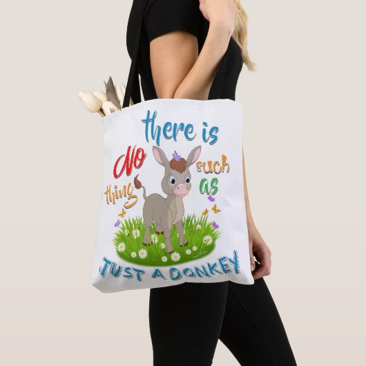 NEE, NET EEN DONKEY TOTE BAG (Dichtbij)