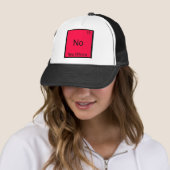 Nee - New Orleans Stad Chemie Elementsymbool Trucker Pet (In situ)