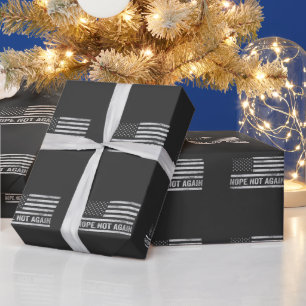 Nee Niet Nog Een Grappige USA Vlag Republikeinse T Cadeaupapier