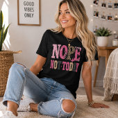 Nee, Niet Vandaag Grappig Tri-Blend Shirt