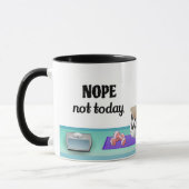 "Nee, Niet Vandaag" Panda Koffie Mok (Links)