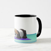 "Nee, Niet Vandaag" Panda Koffie Mok (Voorkant rechts)