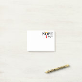 Nee. Niet weer. Post-it® Notes (Op bureau)