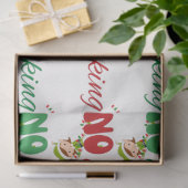 NEE Peeking Naughty Elf Kerstmis Tissuepapier (Geschenk)