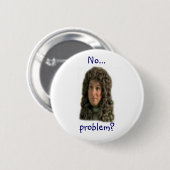 Nee...probleem? Ronde Button 5,7 Cm (Voorkant /achterkant)