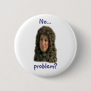 Nee...probleem? Ronde Button 5,7 Cm