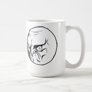 NEE. Rage Face Koffiemok
