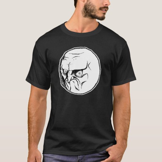 NEE. Rage Face T-shirt (Voorkant)