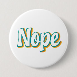 Nee Retro Ronde Button 7,6 Cm