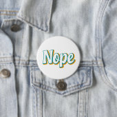 Nee Retro Ronde Button 7,6 Cm (In situ)