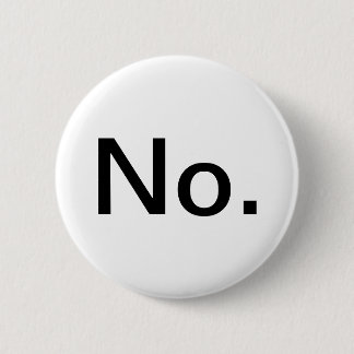 Nee. Ronde Button 5,7 Cm
