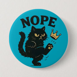 nee ronde button 7,6 cm