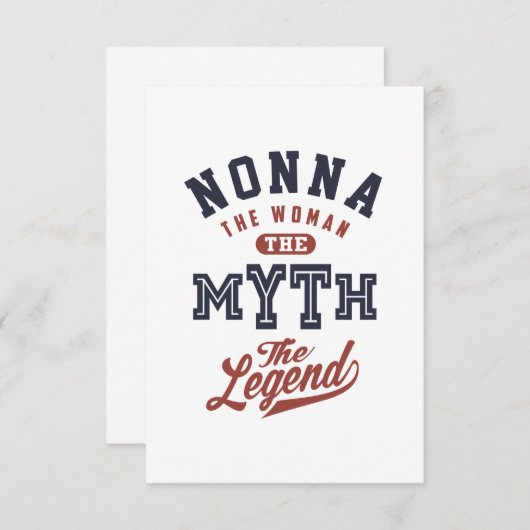 Nee RSVP Kaartje (Voorkant / Achterkant)