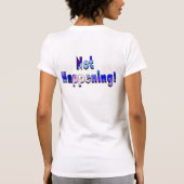 NEE! t-shirt (Achterkant)