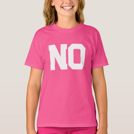 NEE T-SHIRT (Voorkant)