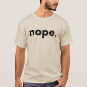 Nee. T-shirt (Voorkant)