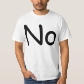 Nee T-shirt (Voorkant)