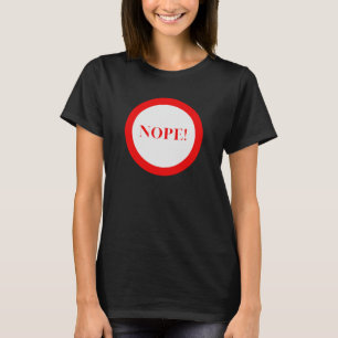 Nee. T-shirt