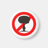 Nee tegen de bom magneet (Voorkant)