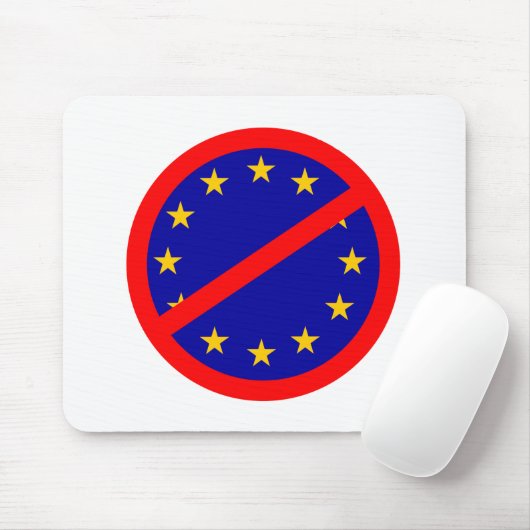 Nee tegen de EU Muismat (Met muis)
