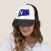 Nee tegen de Europese Unie Trucker Pet (In situ)