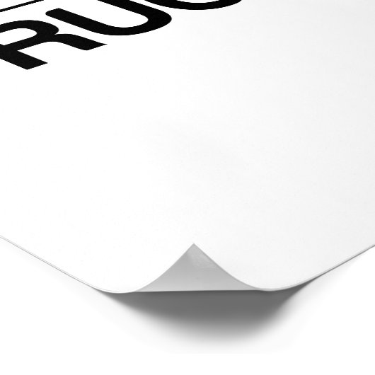 NEE TEGEN DRUGS POSTER (Hoek)