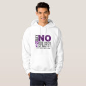 NEE tegen epilepsie 1 Hoodie (Voorkant volledig)
