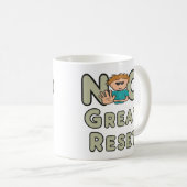 Nee tegen het grote resetten koffiemok (Voorkant rechts)