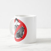 NEE TEGEN MIMES KOFFIEMOK (Voorkant links)