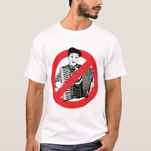 NEE TEGEN MIMES T-SHIRT (Voorkant)