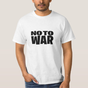Nee tegen oorlog t-shirt