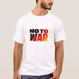 Nee tegen oorlog t-shirt