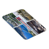 NEE Tromso - Luchtruim Uitzicht - Kunstkathedraal Magneet (Rechterzijde)