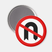 Nee U Draai Magneet (Voorkant / Achterkant)