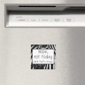 Nee vandaag niet en dat is goed Zebra EDS Magnet (Insitu (Vaatwasser))