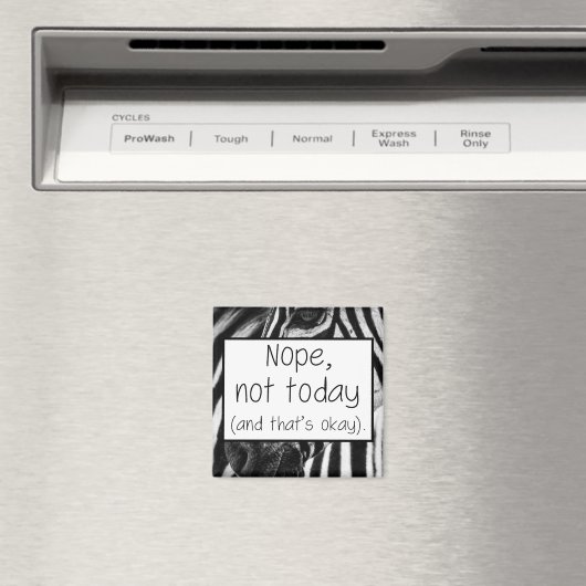 Nee vandaag niet en dat is goed Zebra EDS Magnet (Insitu (Vaatwasser))