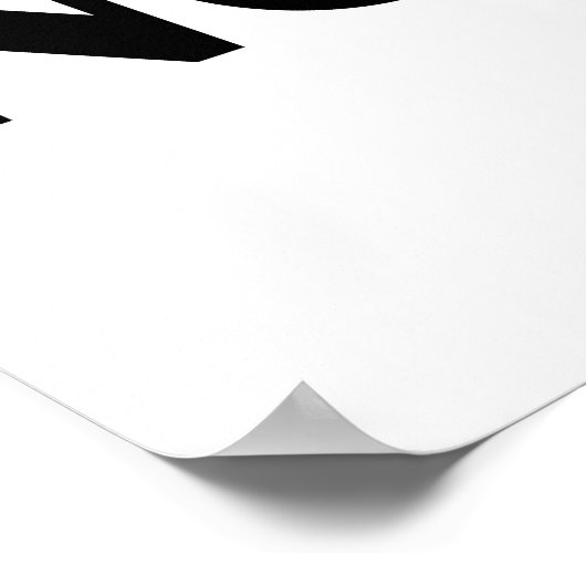 Nee, vandaag niet... poster (Hoek)