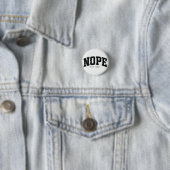 Nee, vandaag niet. ronde button 3,2 cm (In situ)