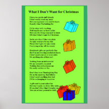 Nee voor kerstgedicht