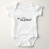 Nee, vraag het oma Baby Romper (Voorkant)