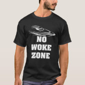 nee wakegebied anti-democratisch links pro rep t-shirt (Voorkant)
