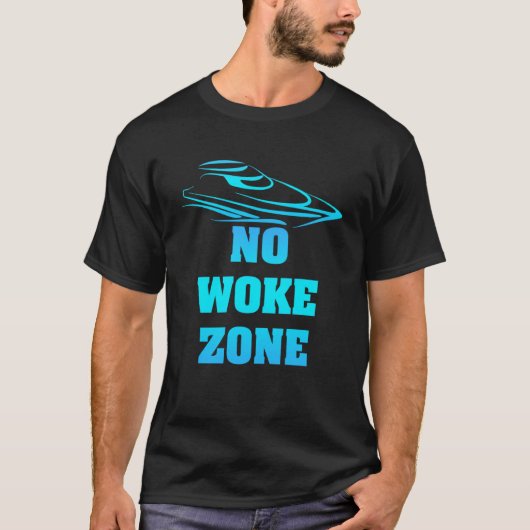nee wakegebied anti-democratisch links pro rep t-shirt (Voorkant)