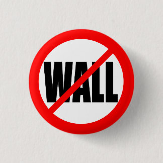"NEE WALL" RONDE BUTTON 3,2 CM